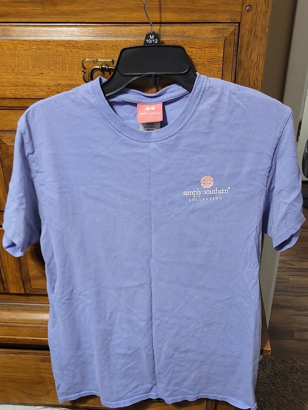 Simply Southern Lavender Short-Sleeve Tee for Women